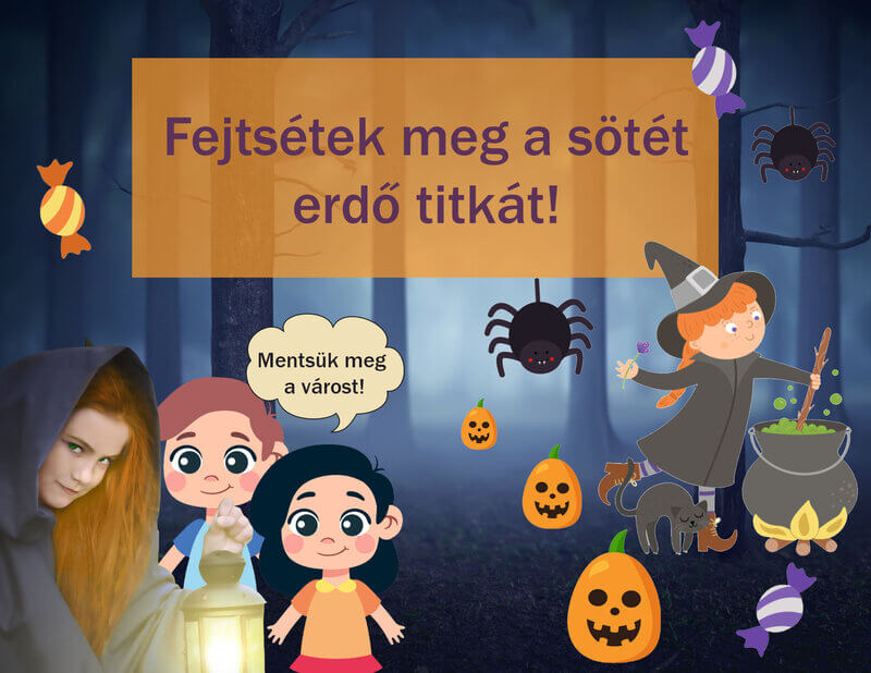 Halloween kaland - funnylogic.hu kincskereső játék kalandok